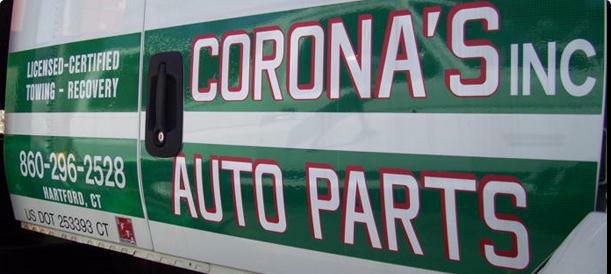 Coronas Auto Parts Towing