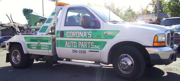 Coronas Auto Parts Towing